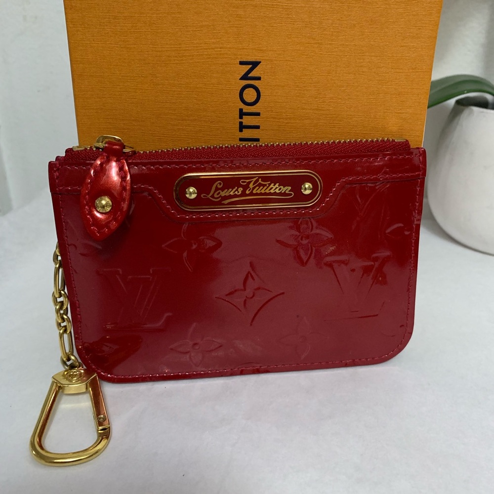 Louis Vuitton Vernis cles coin purse - Picture 1 of 8